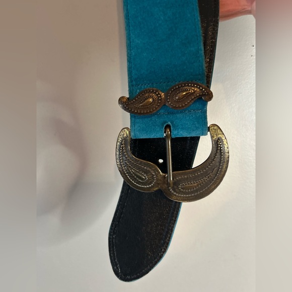 Vintage Jaeger leather belt - Picture 10 of 14